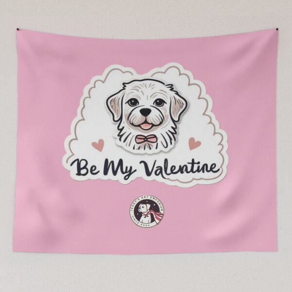 Item preview, Puppy Love Sticker designed and sold by TedArtEmporium.