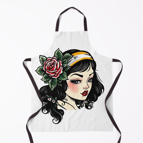 Item preview, Floral Elegance: Black-Haired Muse designed and sold by JollyCritters.