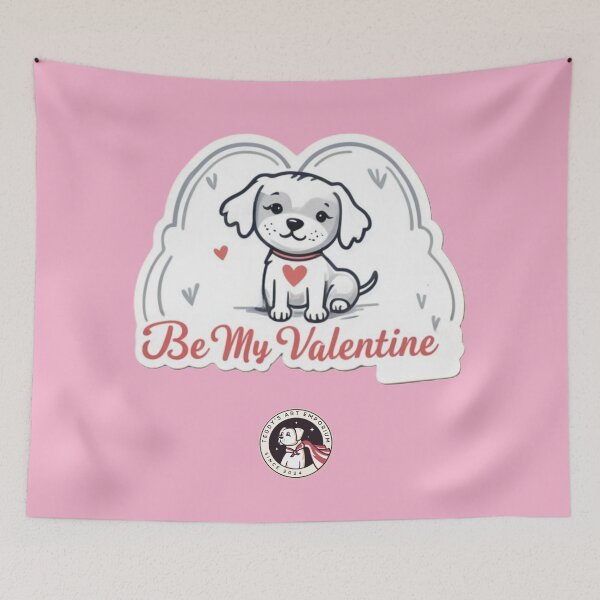 Item preview, Puppy Love Sticker designed and sold by TedArtEmporium.