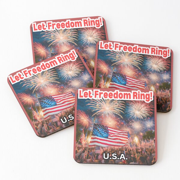 Item preview, 4th of July Celebrate Freedom Fireworks  designed and sold by FroggyFly Designs.