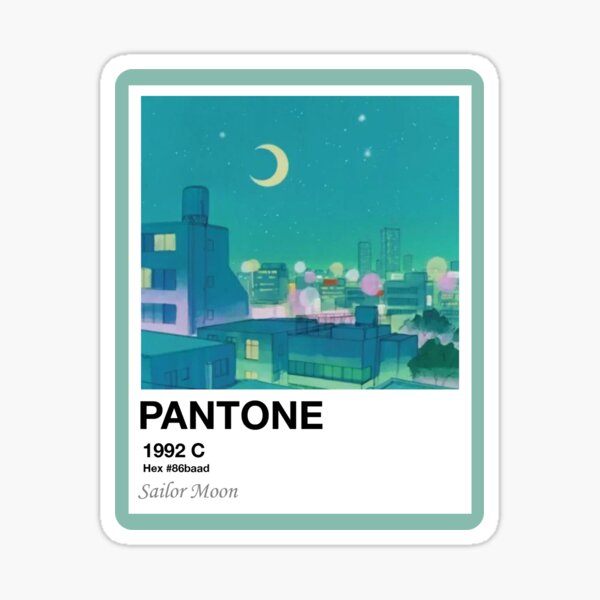 Item preview, Pantone 90s Anime designed and sold by The Honeysuckle Collective.