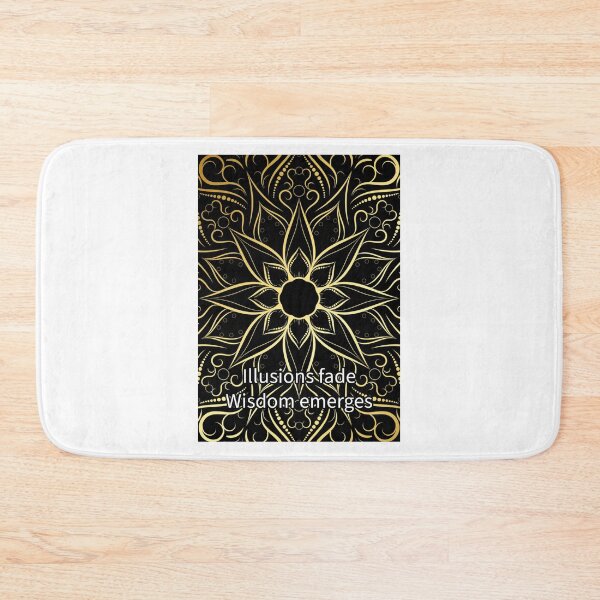 Item preview, Illusions fade Wisdom emerges designed and sold by enlightenedonez.