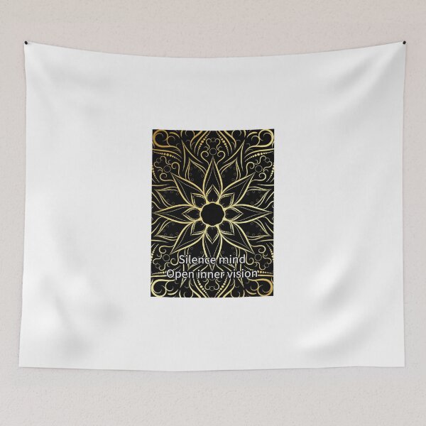 Item preview, Silence mind Open inner vision designed and sold by enlightenedonez.