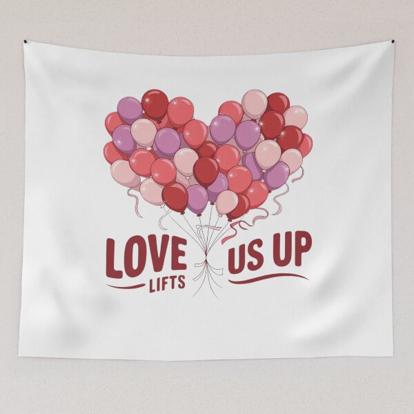 Item preview, Love lifts us up - valentines day designed and sold by Mateusz Majcherek.
