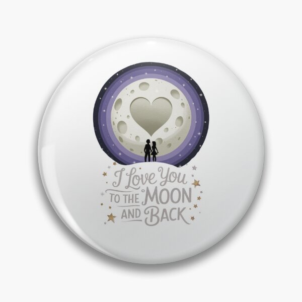 Item preview, I love you to the moon and back designed and sold by Mateusz Majcherek.