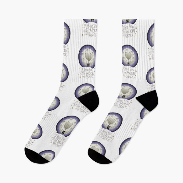Item preview, I love you to the moon and back designed and sold by Mateusz Majcherek.