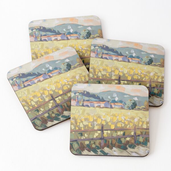 Item preview, Golden Fields of Provence – Vibrant French Countryside Landscape designed and sold by CARRAANN.