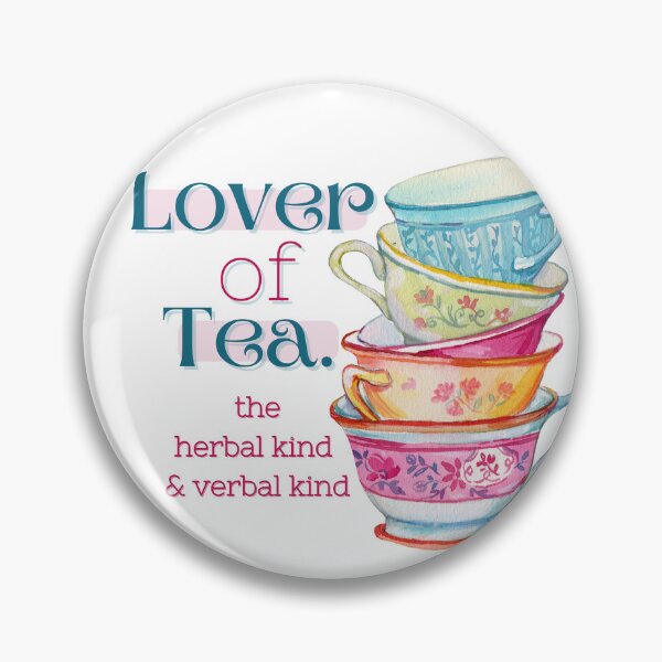 Item preview, Lover of Tea designed and sold by TheBookBarista.