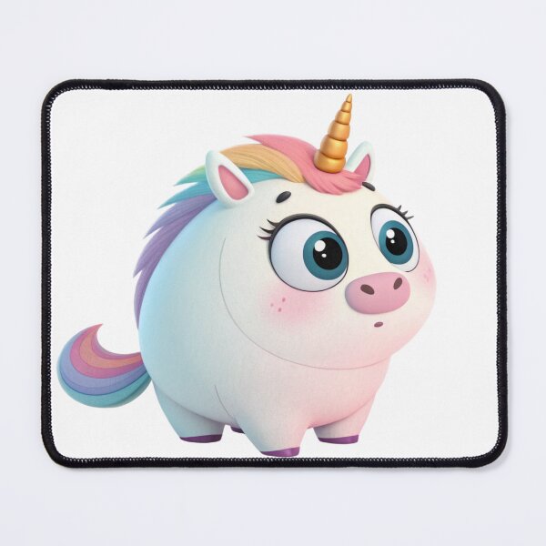 Item preview, cute, cartoon, animal, horse, unicorn, pony, piggy, monster, fat, blank, tiny, little, emotion, pink, face, eyes designed and sold by NAVAL00.