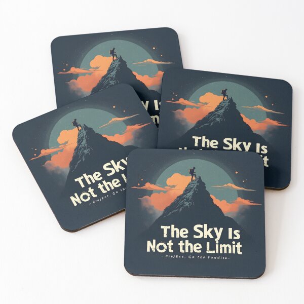 Item preview, The Sky Is Not the Limit - Breaking Barriers Artwork designed and sold by NarpLTD.