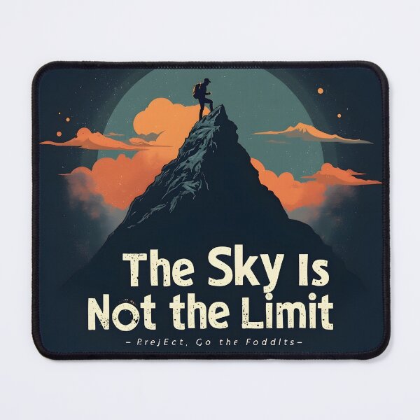 Item preview, The Sky Is Not the Limit - Breaking Barriers Artwork designed and sold by NarpLTD.