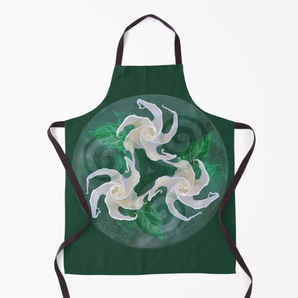 Item preview, Sacred Triple Spiral Datura Blossom designed and sold by Joyful Roots.