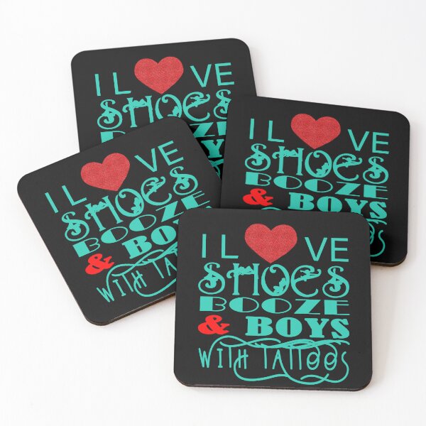 Item preview, Shoes Booze & Boys with Tattoos designed and sold by PRETTYGIRLZTING.