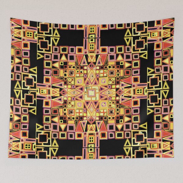 Item preview, Dotty Grid sunflower designed and sold by bekki smith.