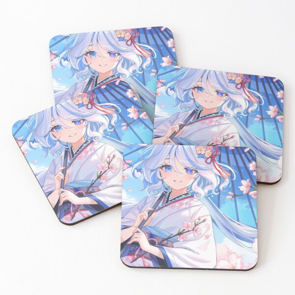 Item preview, Genshin Furina Sakura Graphic designed and sold by socialarmour.