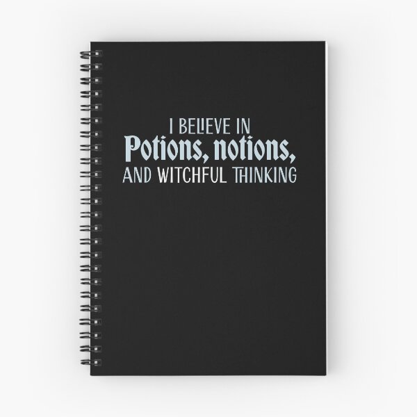 Item preview, I believe in potions, notions and witchful thinking designed and sold by jazzydevil.