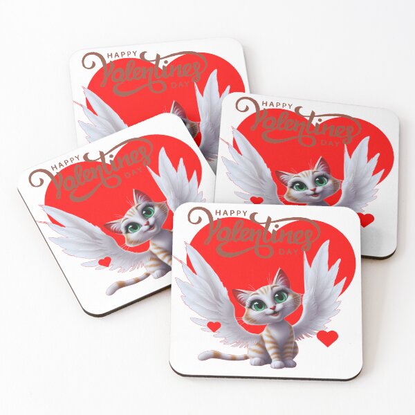 Item preview, Felinecupid Valentine Cat designed and sold by PETS ABC.
