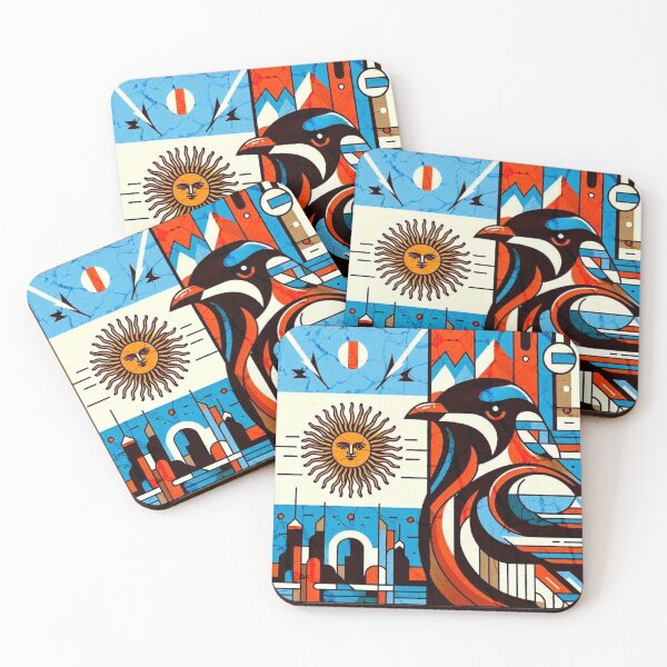 Item preview, Argentinian flag and rufous hornero designed and sold by Kaigorshirts.