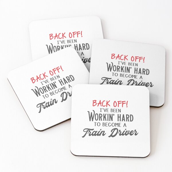 Item preview, Back off! I've been working hard to become a train driver. designed and sold by jazzydevil.