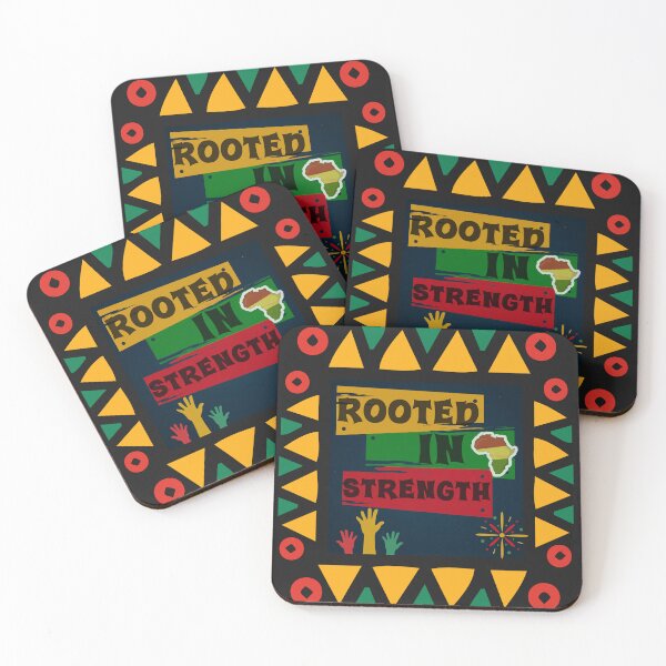 Item preview, ROOTED IN STRENGTH BLACK HISTORY MONTH designed and sold by SellingStuff91.