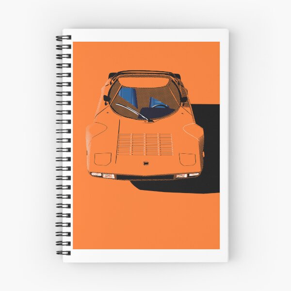 Item preview, Orange Lancia Stratos Pop Art  designed and sold by Colby Martin Art.