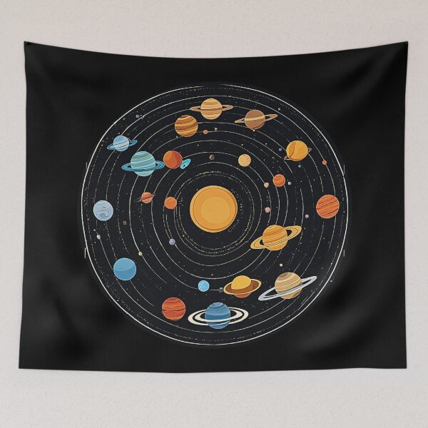 Item preview, Mini Solar System designed and sold by ELzor Arts.