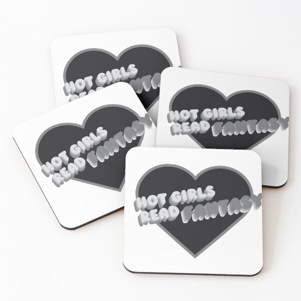 Item preview, Regalos divertidos para San Valentín - Chicas atractivas leen libros de terror y fantasía - Libro de obscenidades estéticas para chicas - Corazón en blanco y negro atractivo designed and sold by MatthewViews.