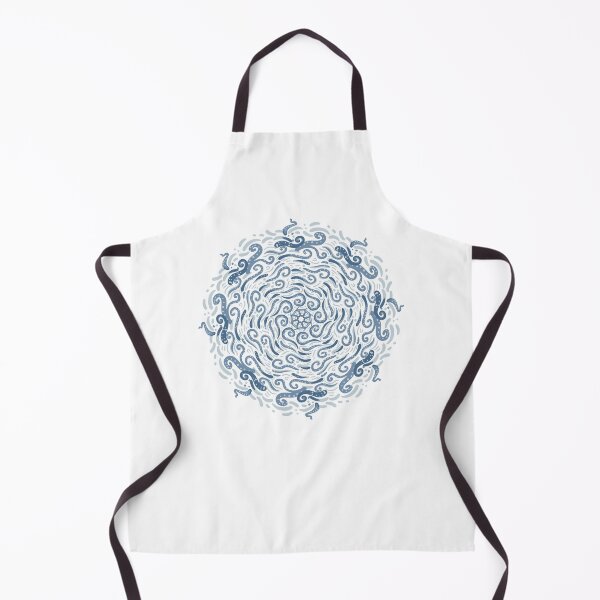 Item preview, The ocean- a circle of blue tentacles designed and sold by jazzydevil.