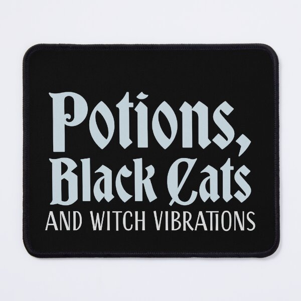 Item preview, potions, black cats and witch vibrations designed and sold by jazzydevil.