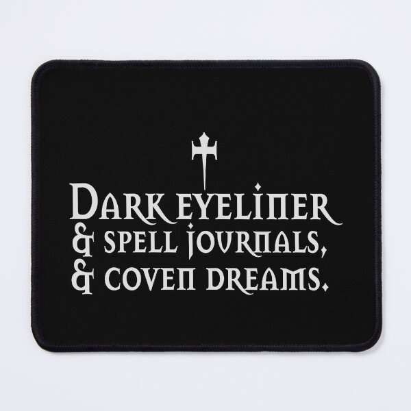 Item preview, Dark eyeliner coven journals designed and sold by jazzydevil.