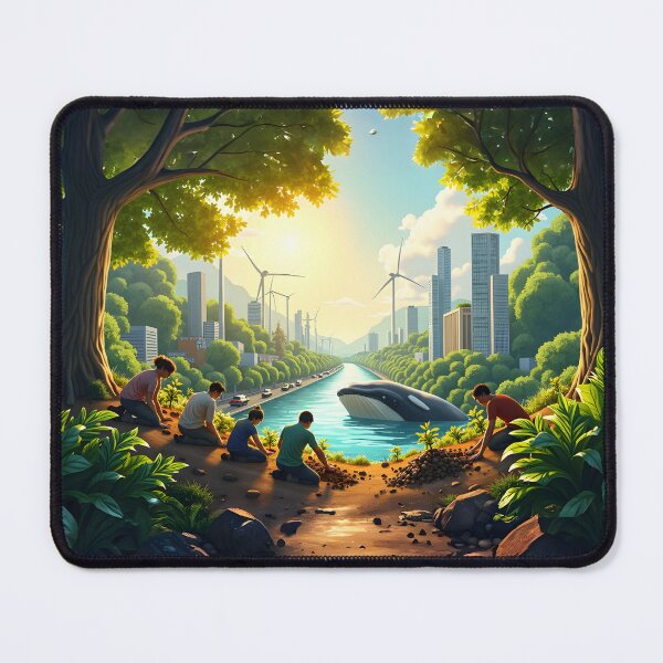 Item preview, Life Cycle of a Product: Eco-Friendly Journey designed and sold by GaricDrawsob.