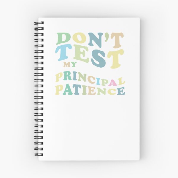 Item preview, Don't test my principal patience designed and sold by jazzydevil.