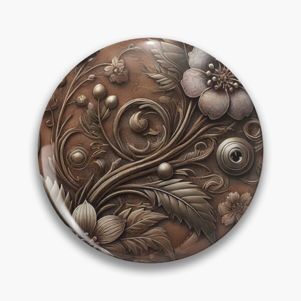 Item preview, Leather & Floral Fusion designed and sold by MellowLazy.