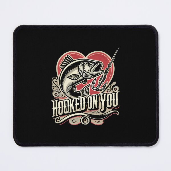 Item preview, Hooked On You - Valentine’s Day Fishing designed and sold by chantastical.