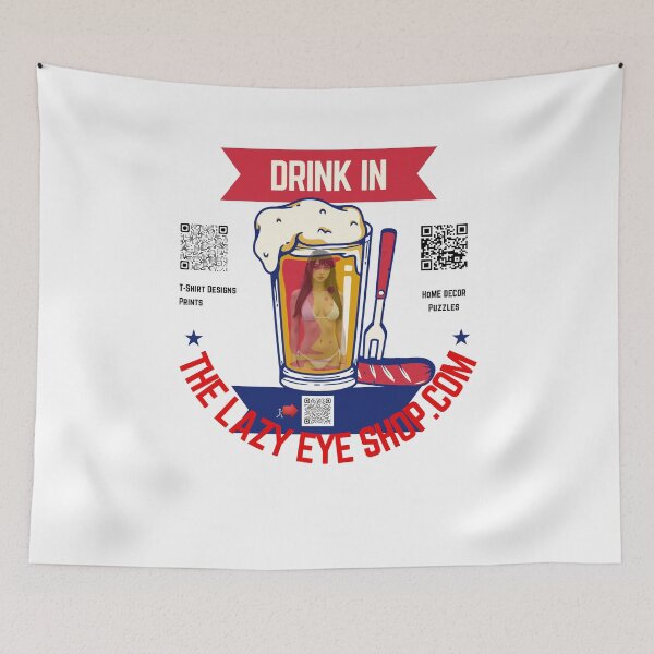 Item preview, Drink In The Lazy Eye Shop Design designed and sold by THELAZYEYESHOP.