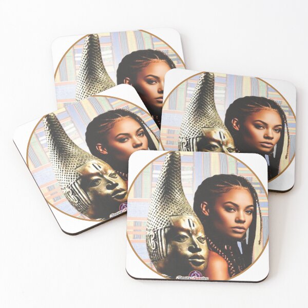 Item preview, Queen Idia Bronze Mask: Legacy Meets Modern Elegance designed and sold by BeautyAnnetics.