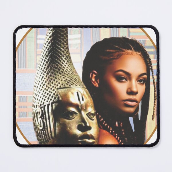 Item preview, Queen Idia Bronze Mask: Legacy Meets Modern Elegance designed and sold by BeautyAnnetics.