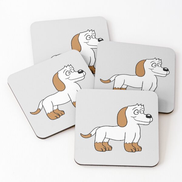 Item preview, Dog Standing Cute Little Happy Puppy Pet Cartoon Comic designed and sold by shirt-o-mat.