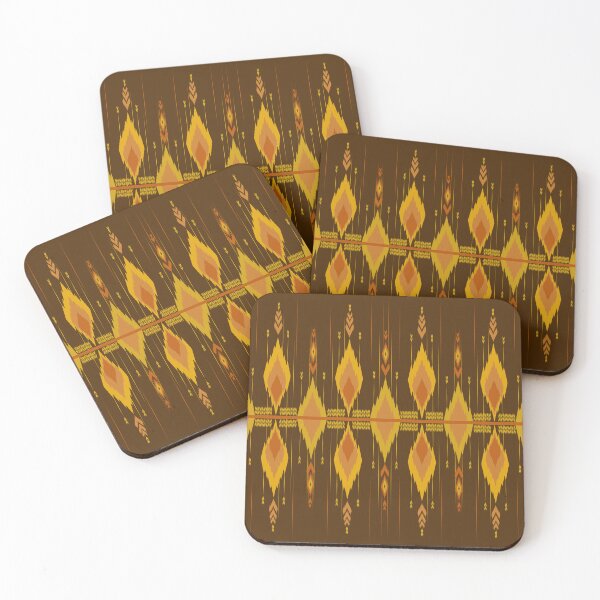 Artikelvorschau, Lebendige Ikat-Muster, die Tradition und Moderne vereinen entworfen und verkauft von Loomexa Studio .