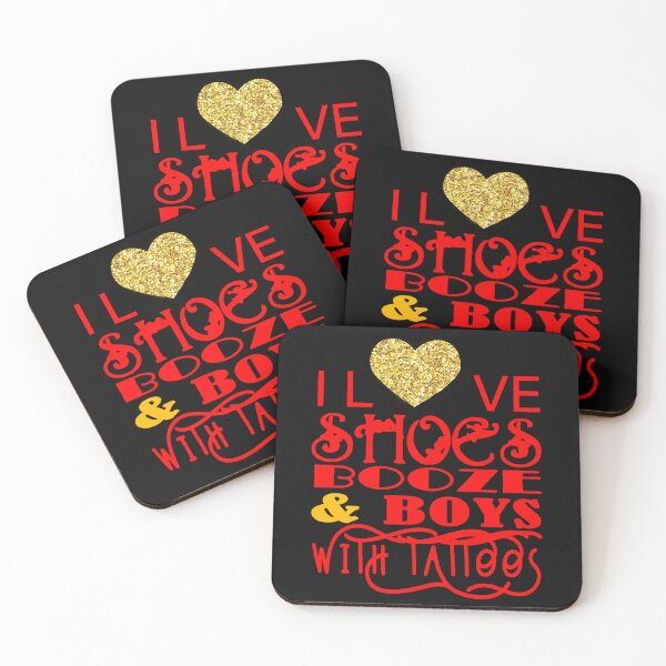 Item preview, Shoes Booze & Boys with Tattoos designed and sold by PRETTYGIRLZTING.