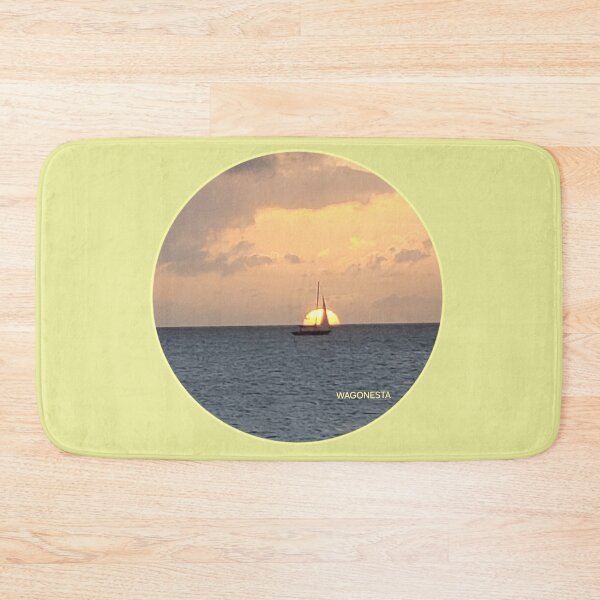 Item preview, Sunset - Sailboat In Bonaire by  Wagonesta  designed and sold by Wagonesta.