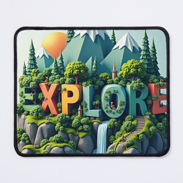 Item preview, Explore Adventure Landscape designed and sold by GaricDrawsob.