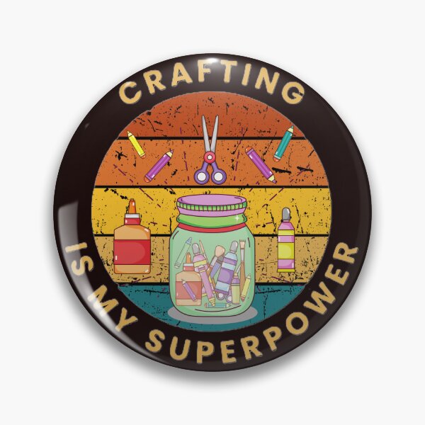 Item preview, Crafting is my Superpower designed and sold by JLClassics.