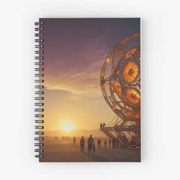 Item preview, Solarpunk. The Burning Man festival Poster designed and sold by Nickyayee.