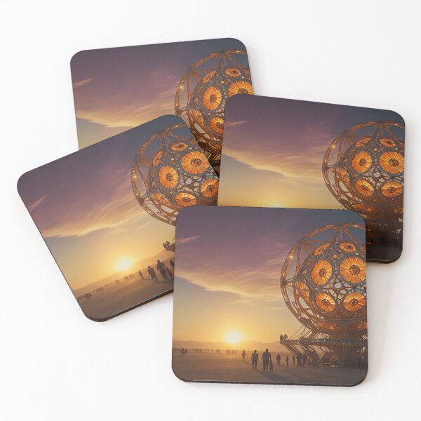 Item preview, Solarpunk. The Burning Man festival Poster designed and sold by Nickyayee.