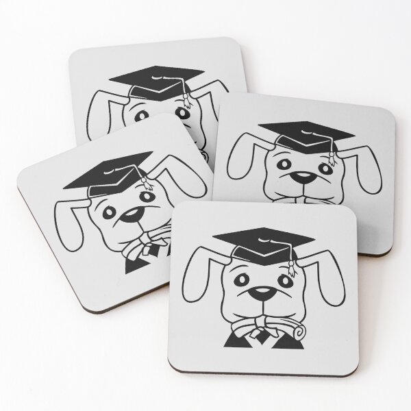 Item preview, Dog School Leaving Certificate High School College Abitur Successful designed and sold by shirt-o-mat.