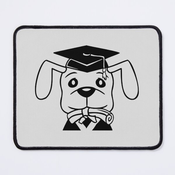 Item preview, Dog School Leaving Certificate High School College Abitur Successful designed and sold by shirt-o-mat.