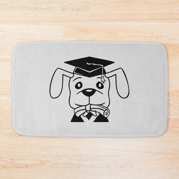 Item preview, Dog School Leaving Certificate High School College Abitur Successful designed and sold by shirt-o-mat.