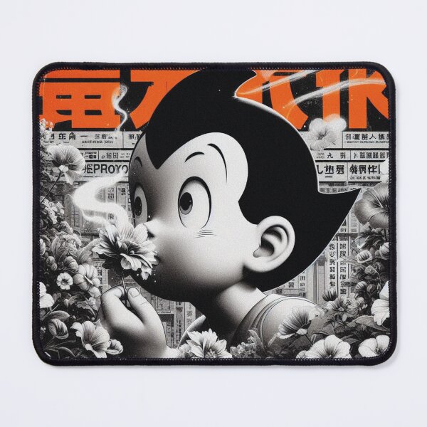 Item preview, Astro Boy Grotesque: Dark Anime in Black and White designed and sold by benja-08.
