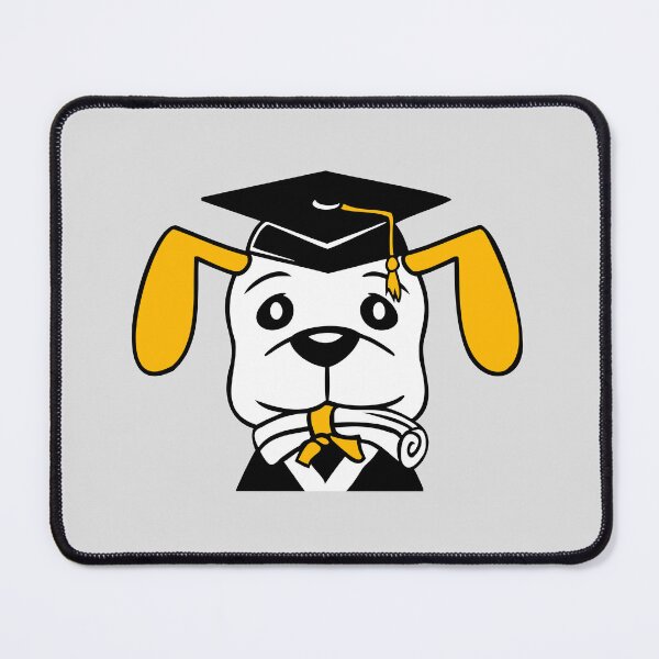 Item preview, Dog School Leaving Certificate High School College Abitur Successful designed and sold by shirt-o-mat.